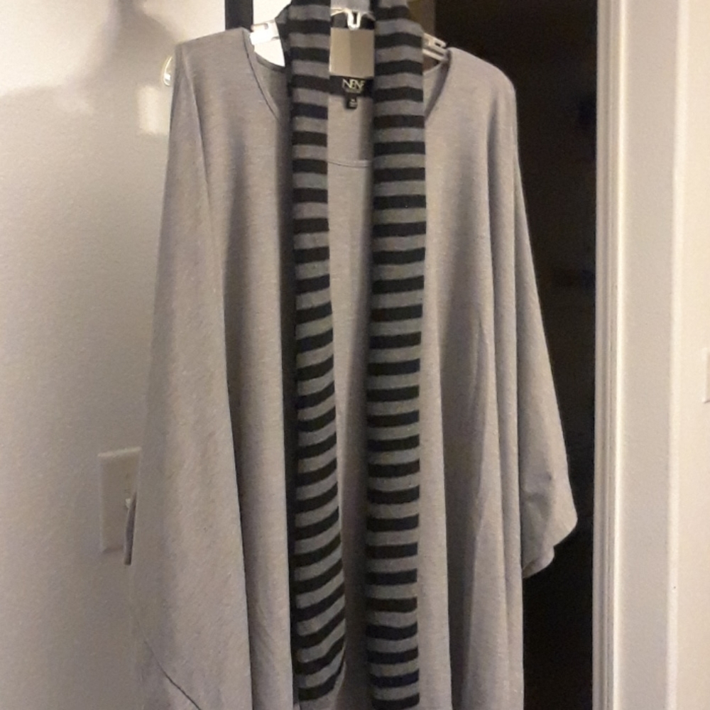 Sexy oversize blouse